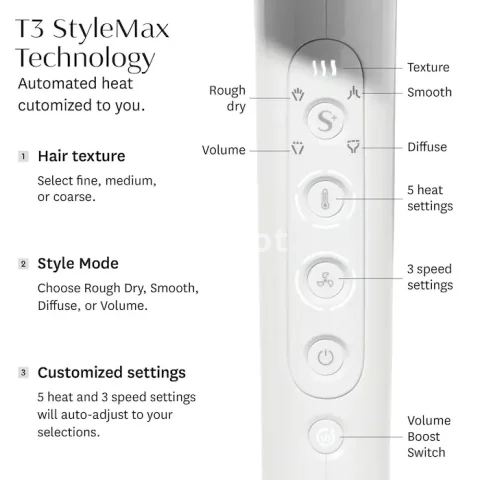 Featherweight StyleMax Professional Hair Dryer with Automated Heat