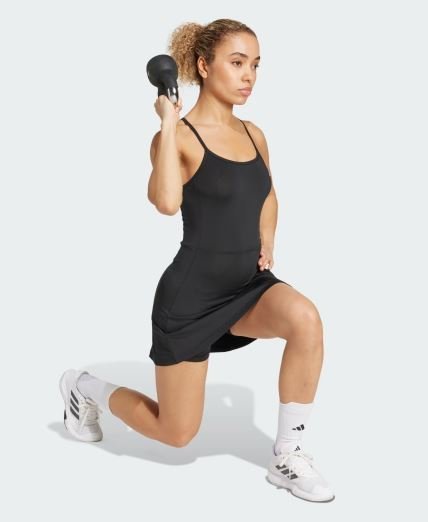 Train Essentials Workout Dress With Integrated Shorts