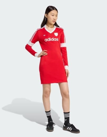 Graphic Soccer Jersey Dress