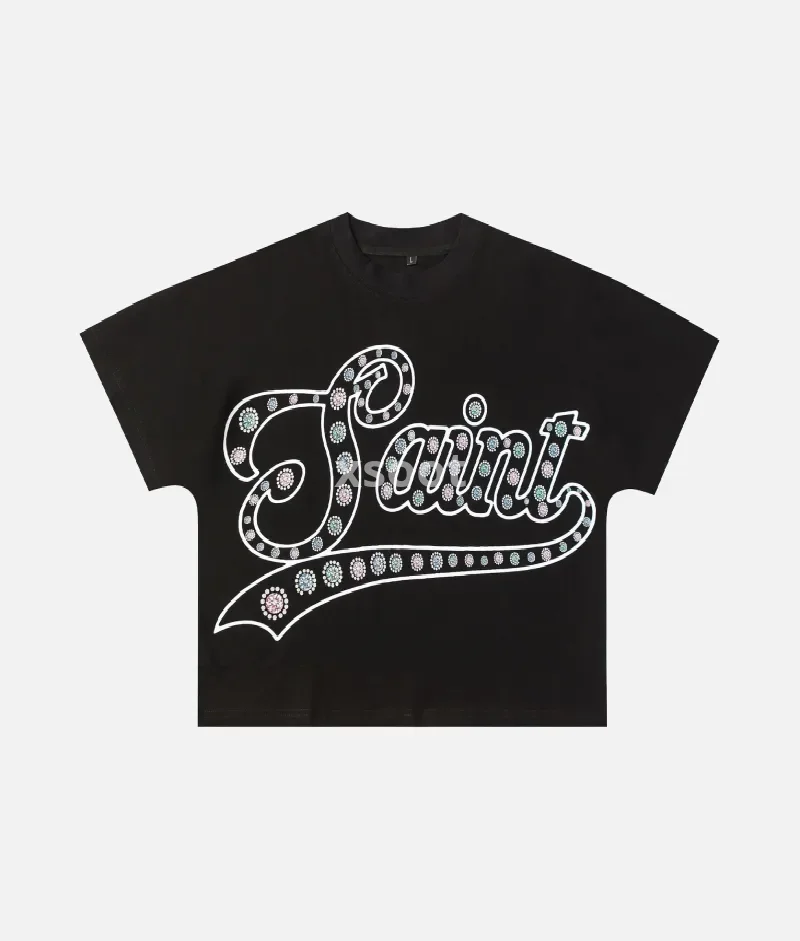 Billionaire Studios Casual Loose Tee Black