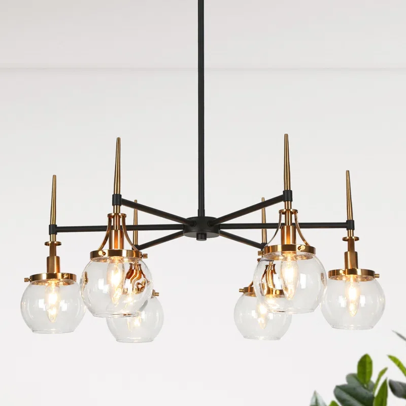 Buy Loram 6-Light Dimmable Drum Chandelier Online