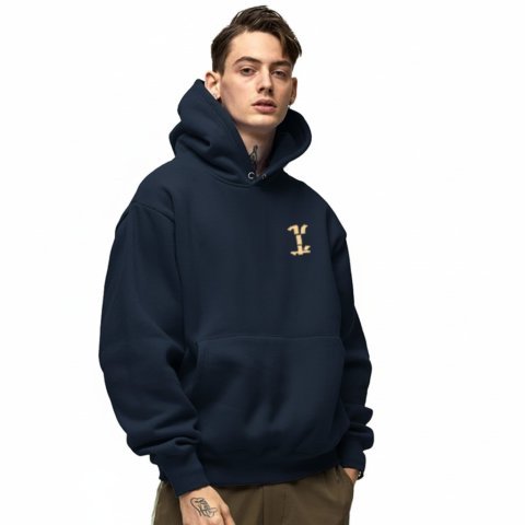 Mens Hoodie High Quality Imported Casual Pull Over Hoodie - black oversized hoodie for everyday street fashion