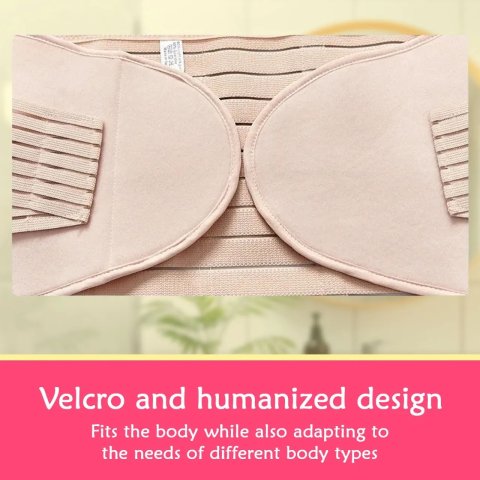 3-in-1 Belly Belt Waist Shaper Band for Everyday Support