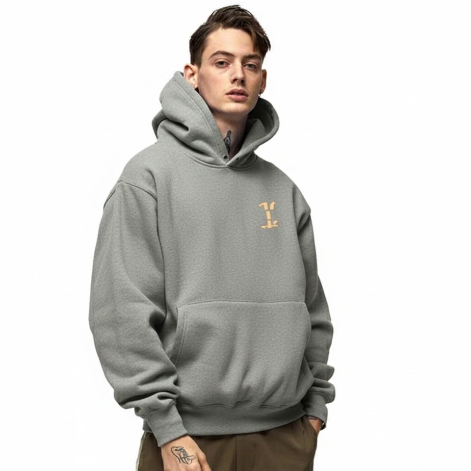 Mens Hoodie High Quality Imported Casual Pull Over Hoodie - black oversized hoodie for everyday street fashion