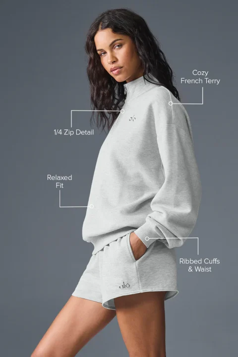 Alo Accolade 1/4 Zip Pullover