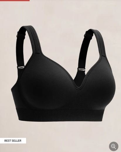Shapermint Essentials Sweetheart Wireless Contour Bra for Comfort & Style