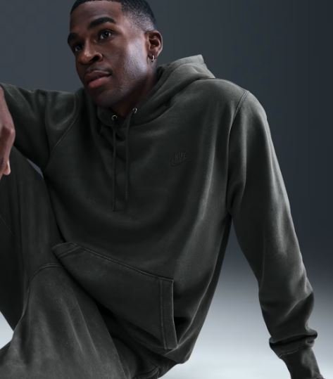 Nike Sportswear Club Fleece Hoodie | Cold Weather Hiking Pullover