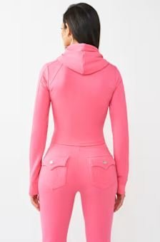 French Terry Raglan Hoodie - anxiety relief hoodie for stress comfort wear