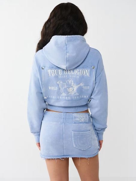 Vintage washed embroidered relaxed zip hoodie - calming hoodie for depression recovery comfort - cat lover oversized hoodie cozy outfit