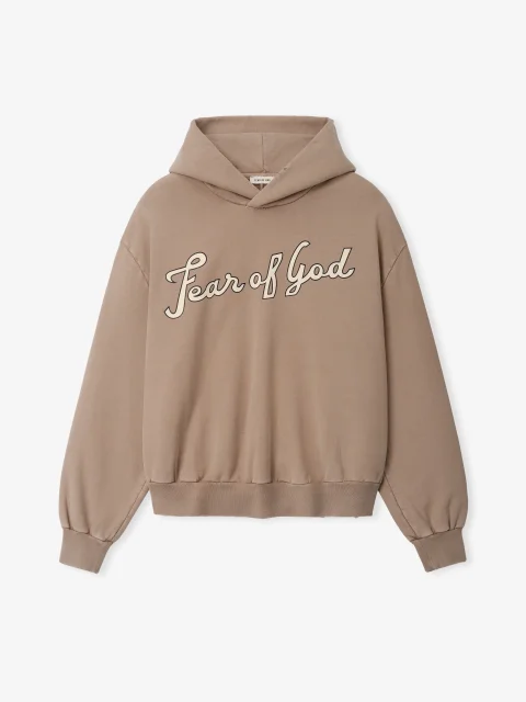 Classic Half Raglan Hoodie with Hidden Zipper Pocket