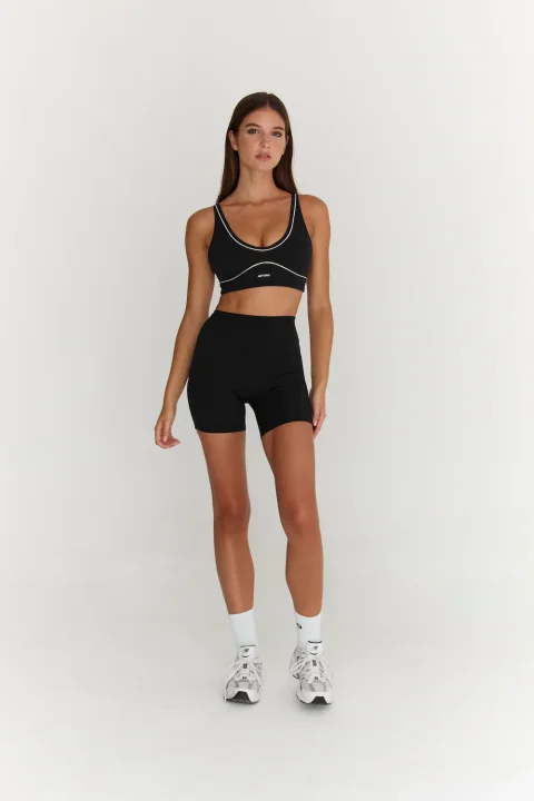 Astoria Airvíve Staple Sports Bra - Black/Cream