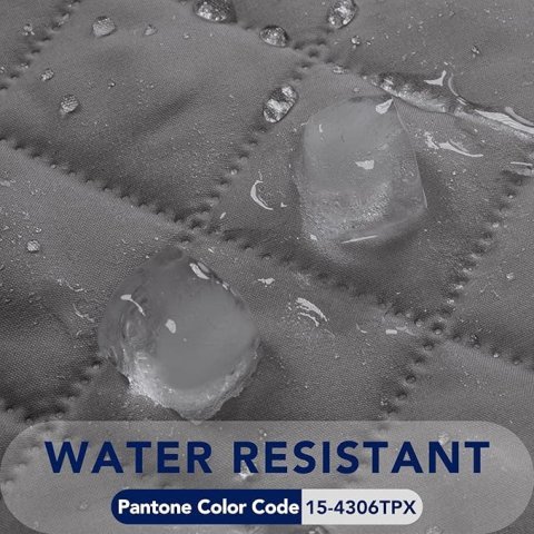 PureFit Reversible Quilted Sofa Cover | Water Resistant Non Slip Couch Protector for Dogs Kids and Pets