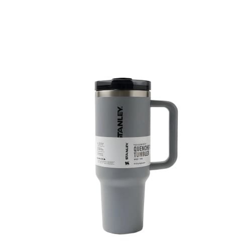 Stanley Flip Straw Tumbler 40oz Blue | Insulated Stainless Steel Travel Cup with Handle for Daily Hydration
