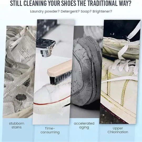 Buy White Shoe Cleaning Cream | Viral Sneaker Cleaner for White Shoes and Instant Shoe Restoration