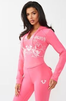 French Terry Raglan Hoodie - anxiety relief hoodie for stress comfort wear