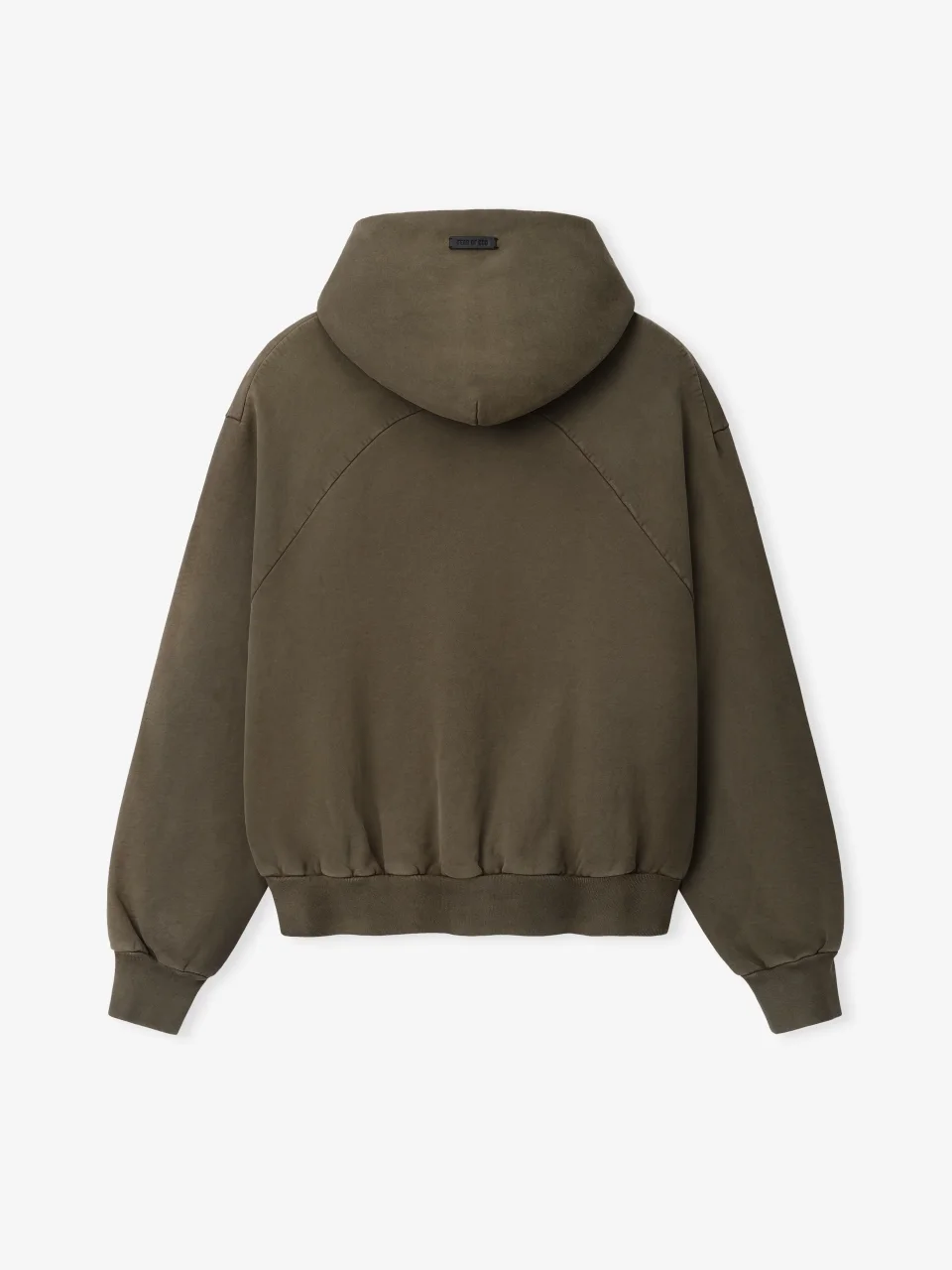 Sunfaded Classic Half Raglan Hoodie with Extra Long Sleeves
