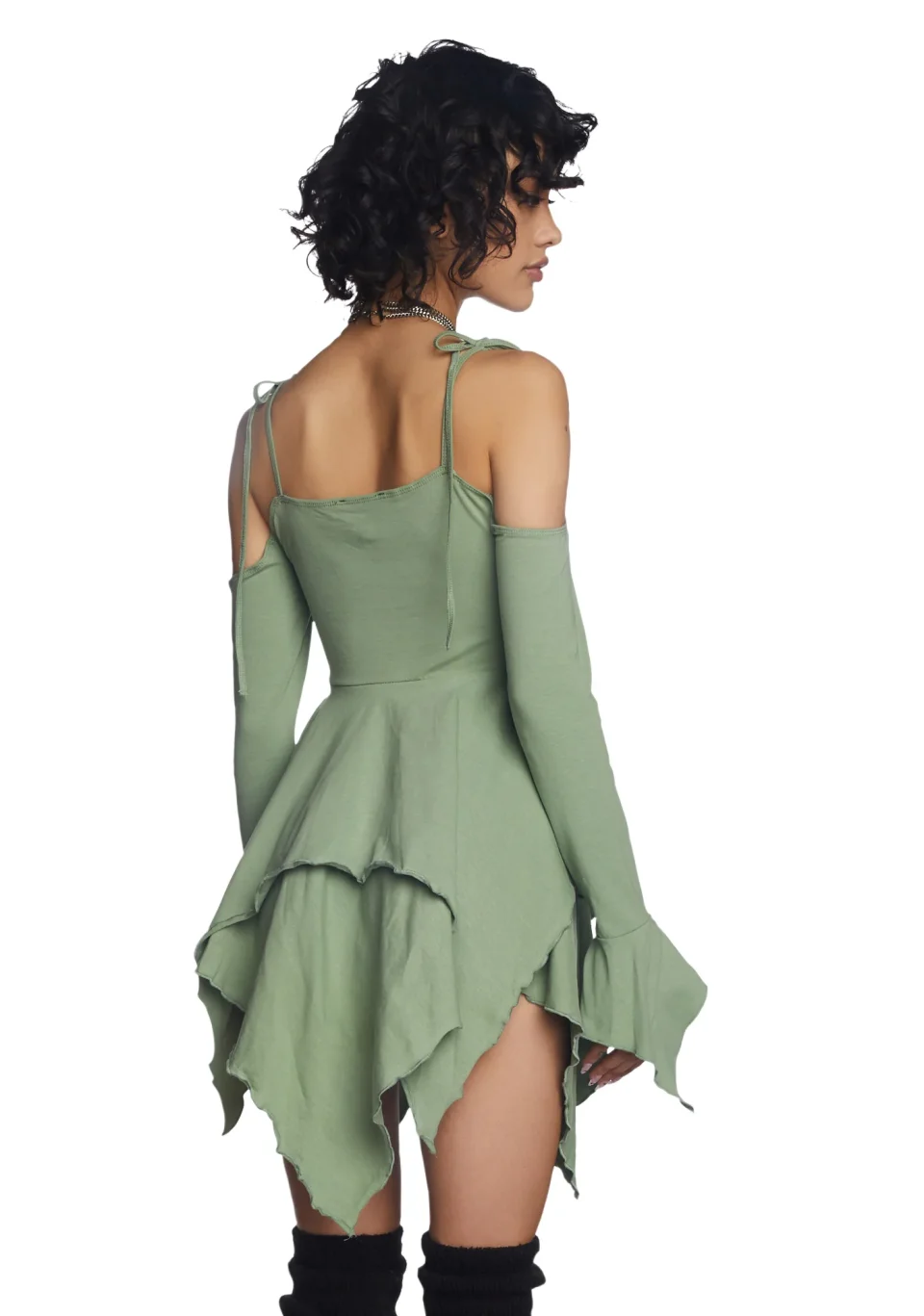 Buy Fairy Handkerchief-Hem Dress - Ethereal Boho Style