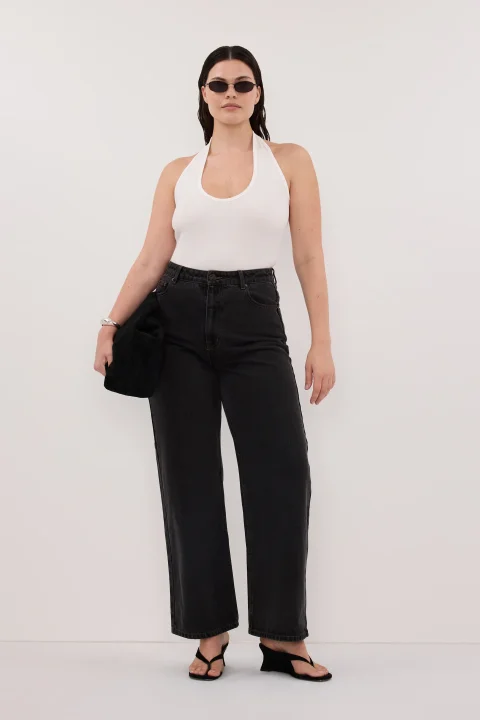 Off White Knit Halter Top Essentials for Everyday Style