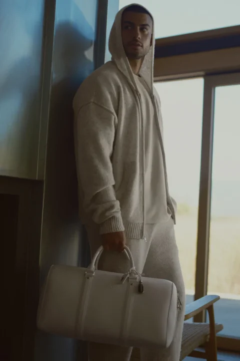 Alo Yoga Hoodie | Wool Cashmere New Class Full Zip Hoodie