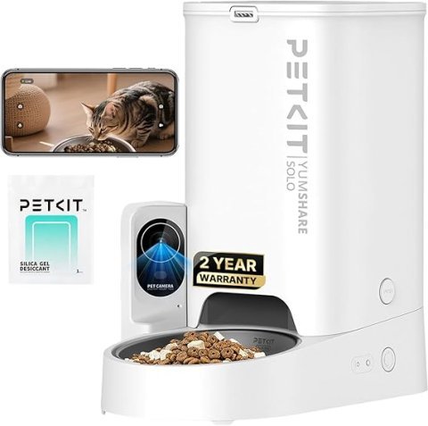 PETKIT Automatic Cat Feeder with Camera | 1080P HD Smart WiFi Feeder