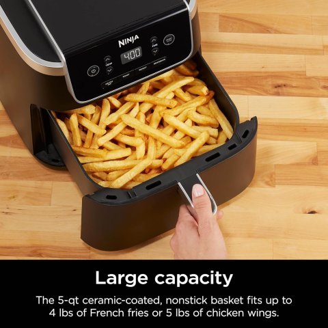 Ninja Air Fryer (AF141) | 5 QT Capacity | 4-in-1 Crispy Cooking
