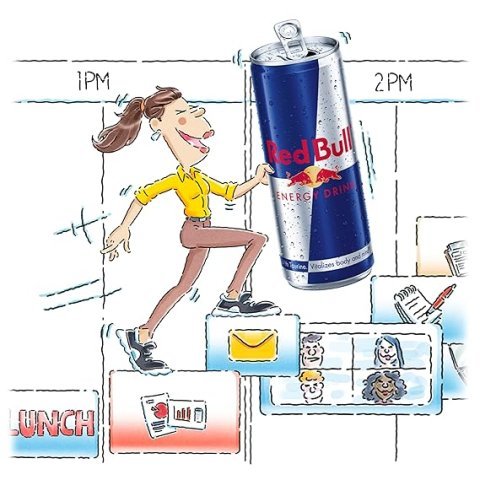 Red Bull Energy Drink 24 Pack 8.4 Oz | Original Energy Drink with Caffeine Taurine and B Vitamins
