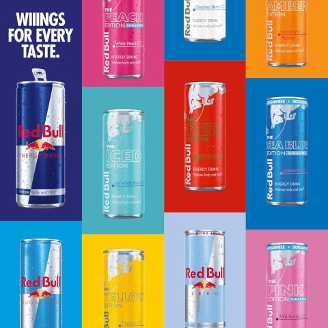 Red Bull Energy Drink 24 Pack 8.4 Oz | Original Energy Drink with Caffeine Taurine and B Vitamins