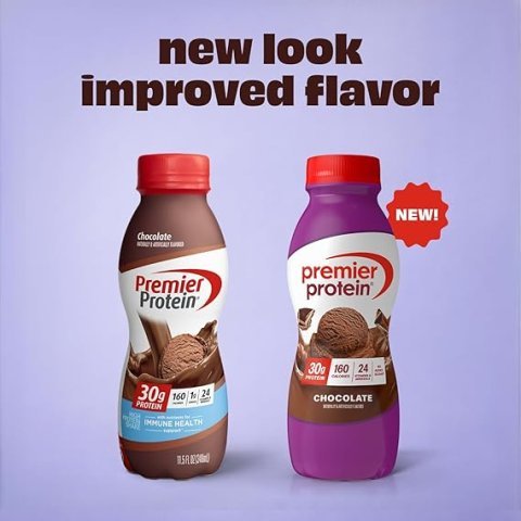 Buy Premier Protein Chocolate Shake 12 Pack | High Protein Ready to Drink Shake with 30g Protein and No Added Sugar