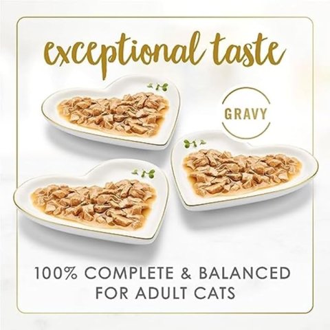 Buy Purina Fancy Feast Gravy Lovers Wet Cat Food Variety Pack 30 Cans | Gourmet Poultry and Beef Cat Food in Rich Gravy