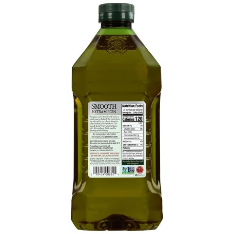 Buy Pompeian Smooth Extra Virgin Olive Oil 68 Fl Oz | First Cold Pressed Olive Oil for Everyday Healthy Cooking