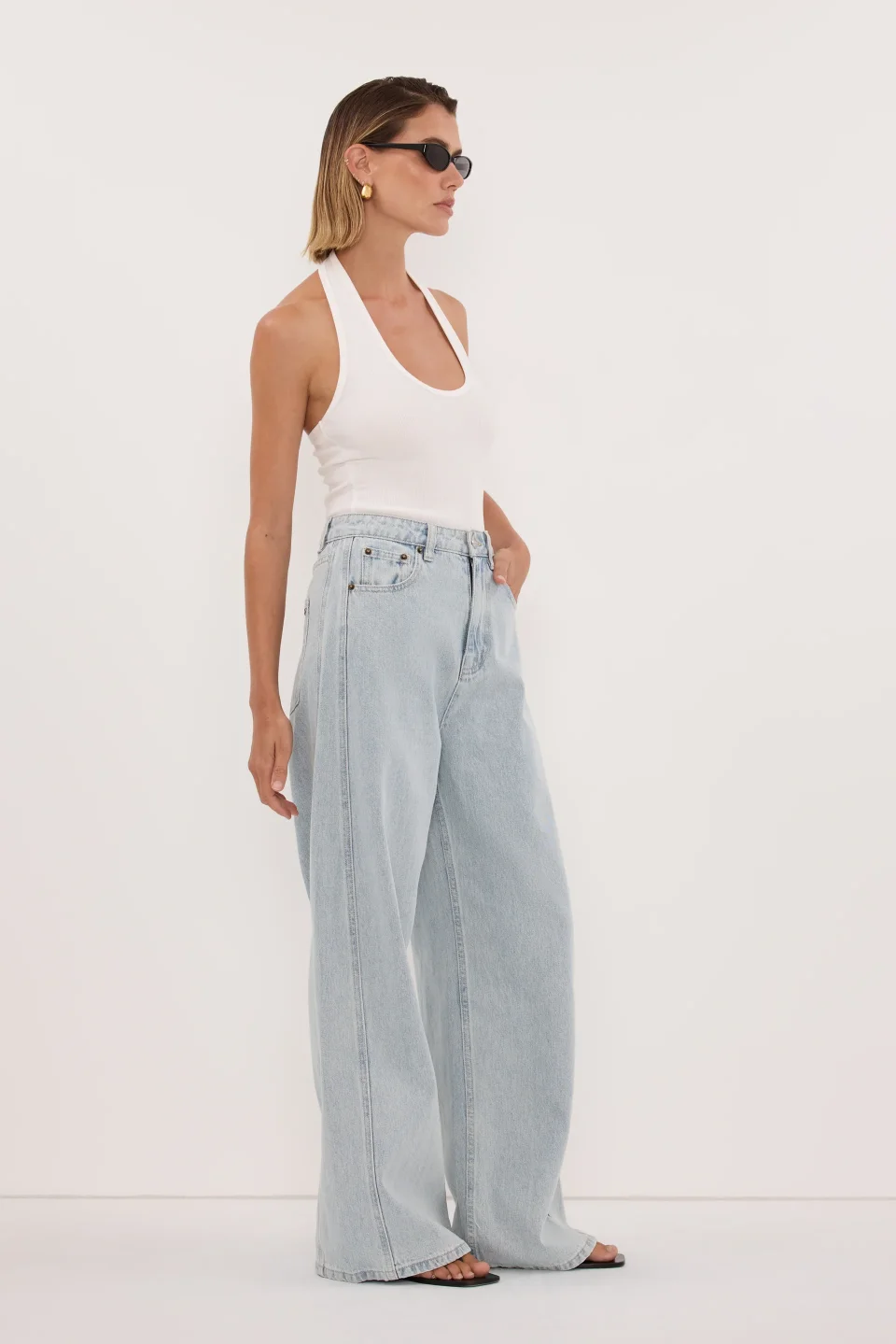 Off White Knit Halter Top Essentials for Everyday Style