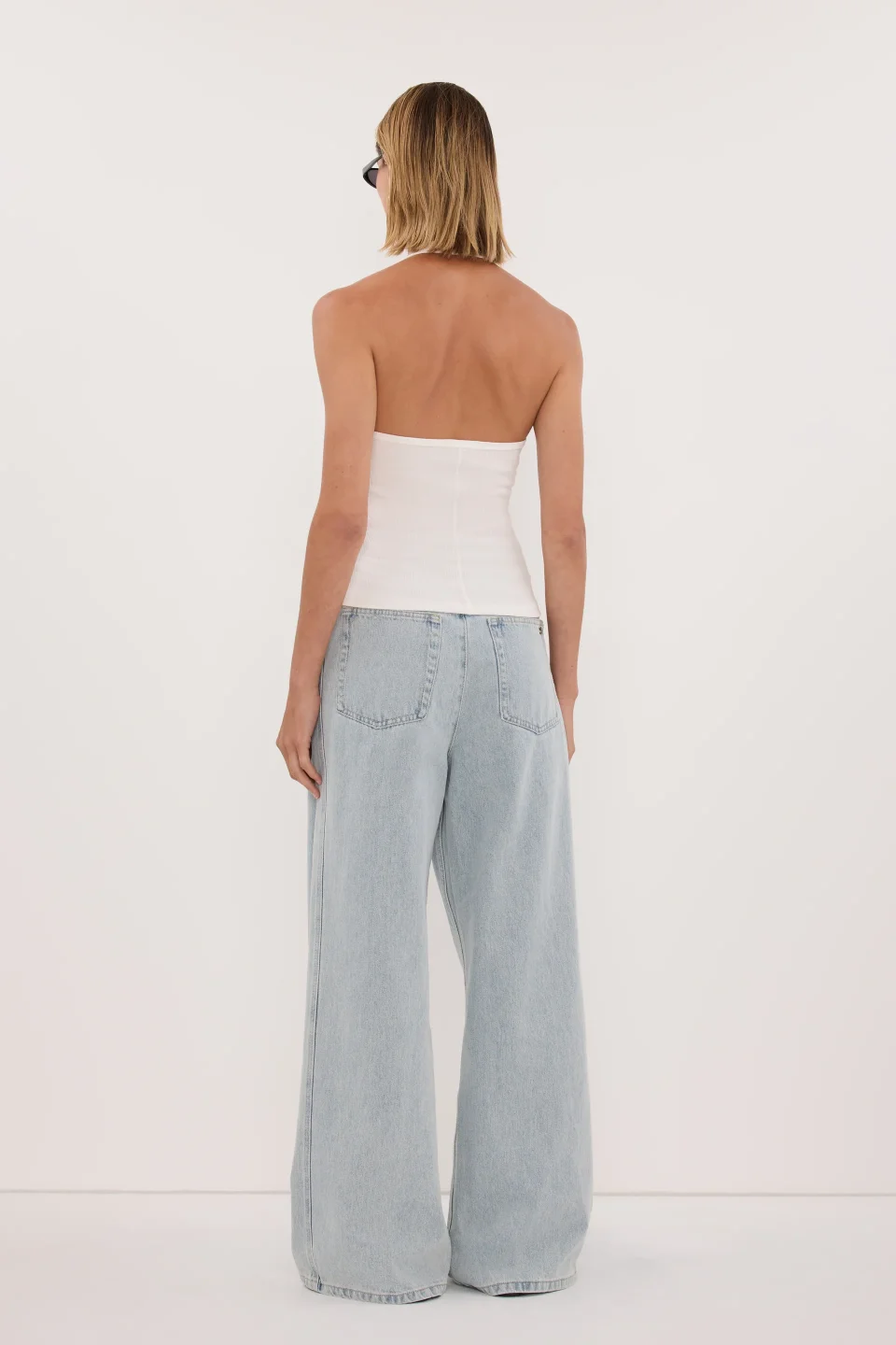 Off White Knit Halter Top Essentials for Everyday Style