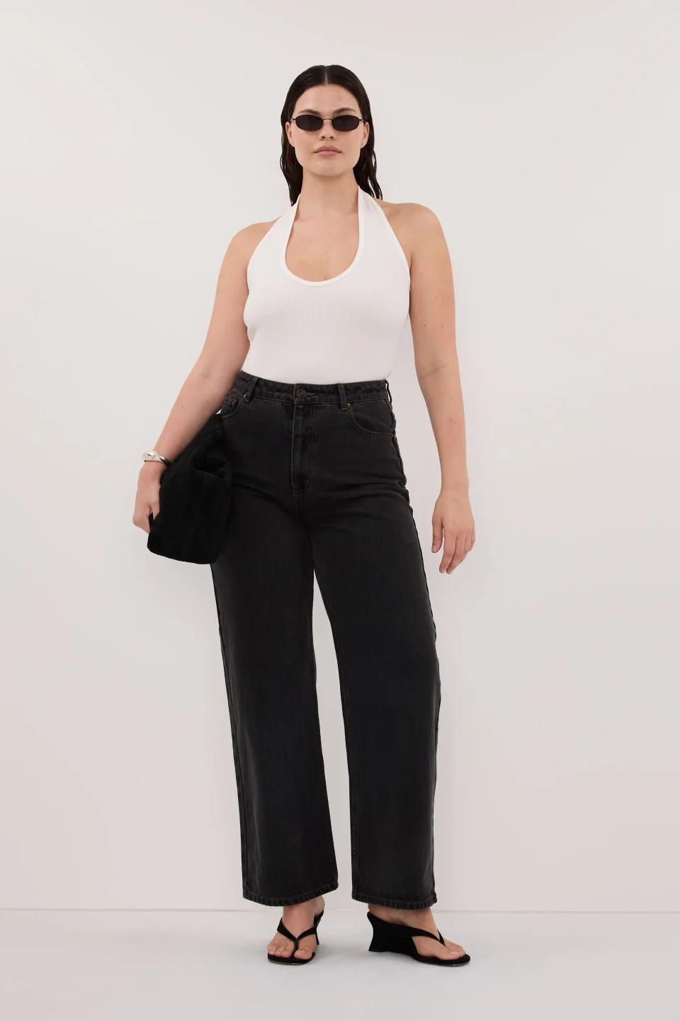 Off White Knit Halter Top Essentials for Everyday Style