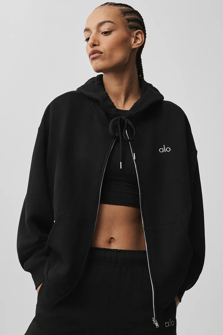 Premium Heavyweight Full Zip Hoodie for Everyday Wear