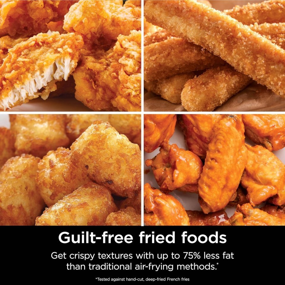 Ninja Air Fryer (AF141) | 5 QT Capacity | 4-in-1 Crispy Cooking