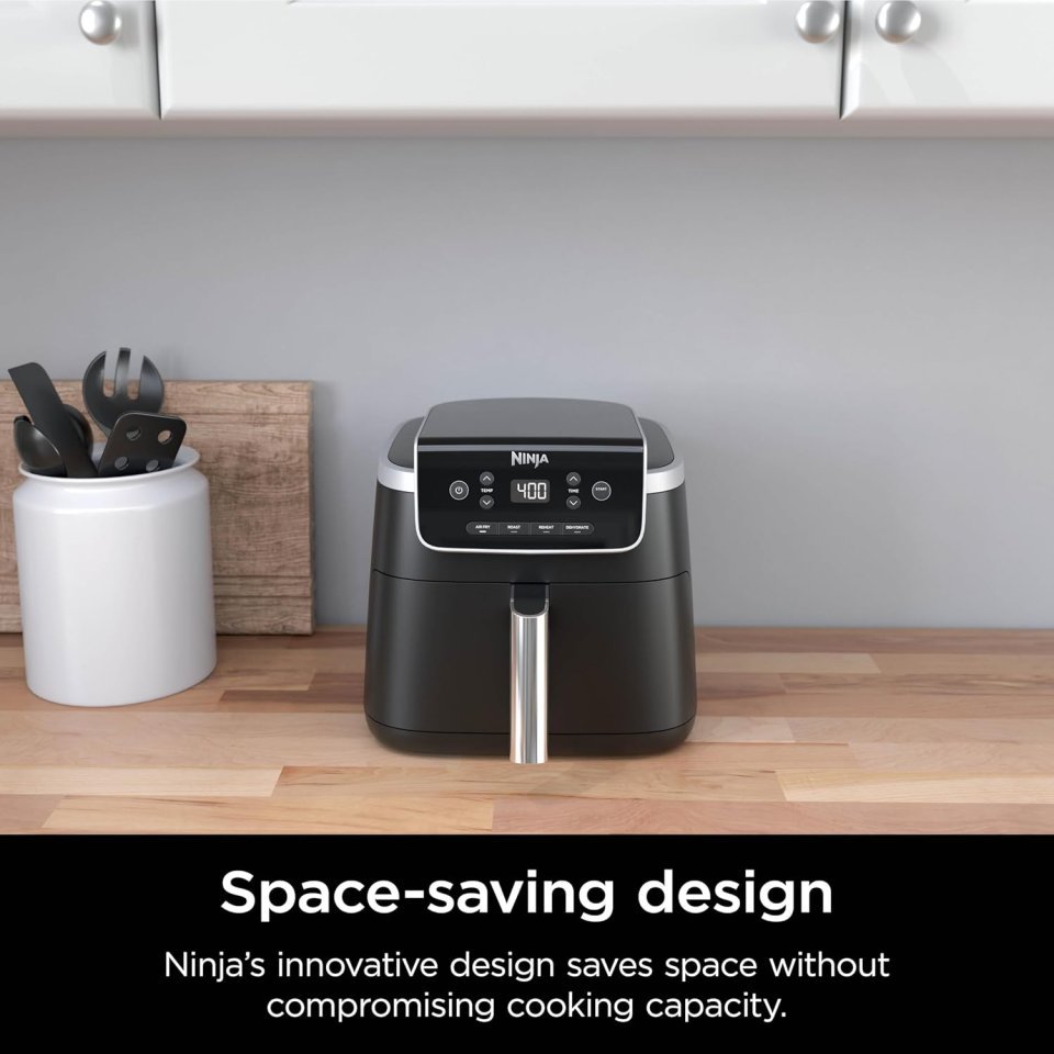 Ninja Air Fryer (AF141) | 5 QT Capacity | 4-in-1 Crispy Cooking