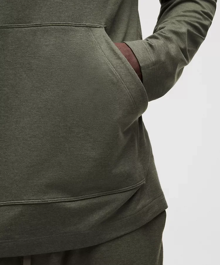Soft Jersey Pullover Hoodie | Lightweight Everyday Comfort Layer
