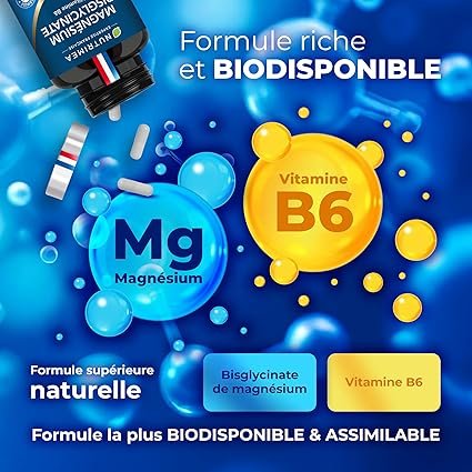 Buy Nutrimea Magnesium Bisglycinate + B6 (90 Capsules) Online