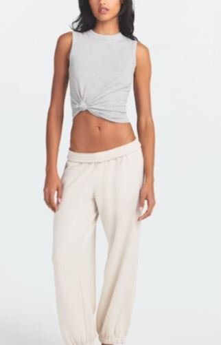 Cropped Jogger Pants | Premium High Rise Cropped Sweatpants for Everyday Comfort and Athleisure Style