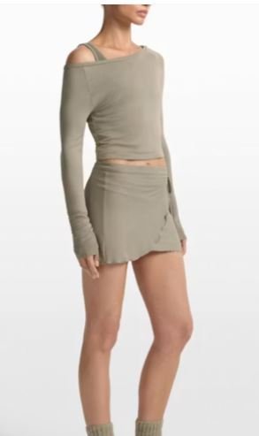 Buy Women's Wrap Skirt Online | Elegant Adjustable Tie-Waist Casual Skirt