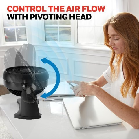 Buy Honeywell TurboForce Air Circulator Fan HT900 Online | Quiet Personal Tabletop Fan with 3 Speeds & 90° Pivoting Head
