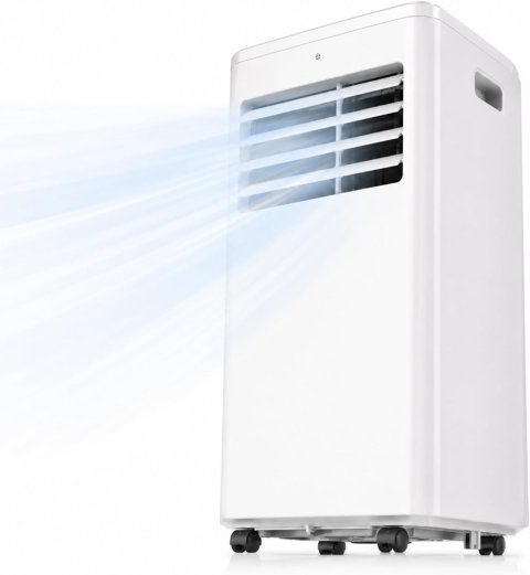 Buy Coolblus 12000 BTU Portable Air Conditioner Online | 3-in-1 Portable AC with Remote, Sleep Mode & Timer for Rooms Up to 550 Sq. Ft. | White