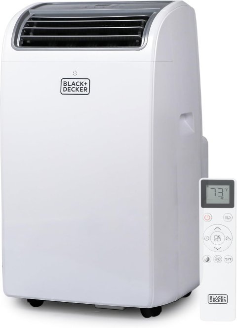 Buy BLACK+DECKER Smart Portable Air Conditioner 14,000 BTU Online | Wi-Fi Portable AC with Follow Me Remote for Rooms Up to 700 Sq. Ft. | White