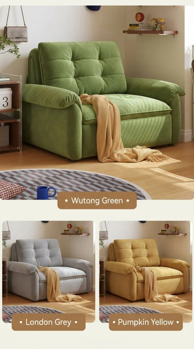 Electric Sofa Bed | Modern Power-Recline Sleeper for Small Spaces