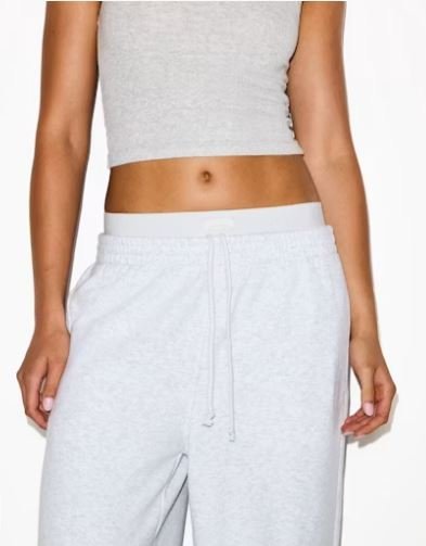 Oversized Double Waistband Pants | Premium Heavyweight Relaxed Fit Sweatpants for Streetwear and Everyday Comfort
