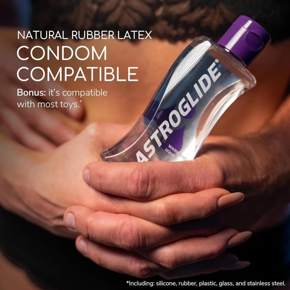 Buy Astroglide Water-Based Personal Lubricant 5oz Online | Smooth Long-Lasting Water-Based Lube for Men, Women & Couples