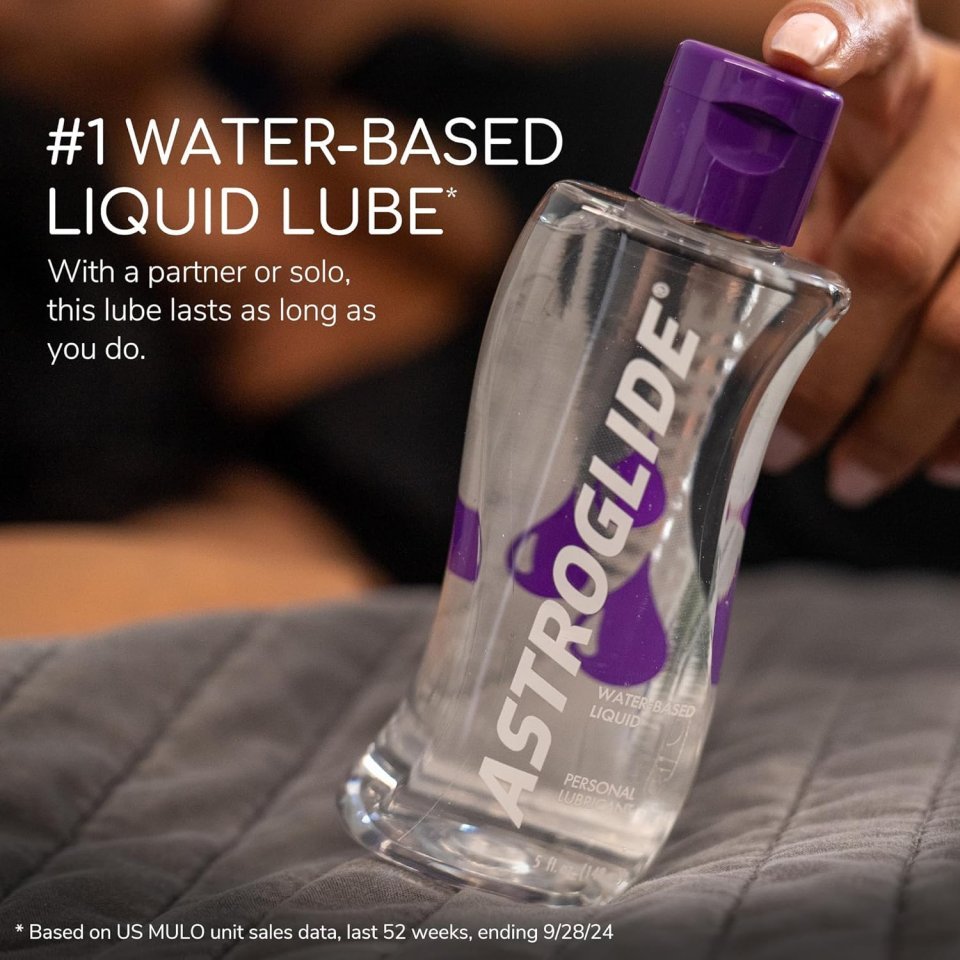 Buy Astroglide Water-Based Personal Lubricant 5oz Online | Smooth Long-Lasting Water-Based Lube for Men, Women & Couples