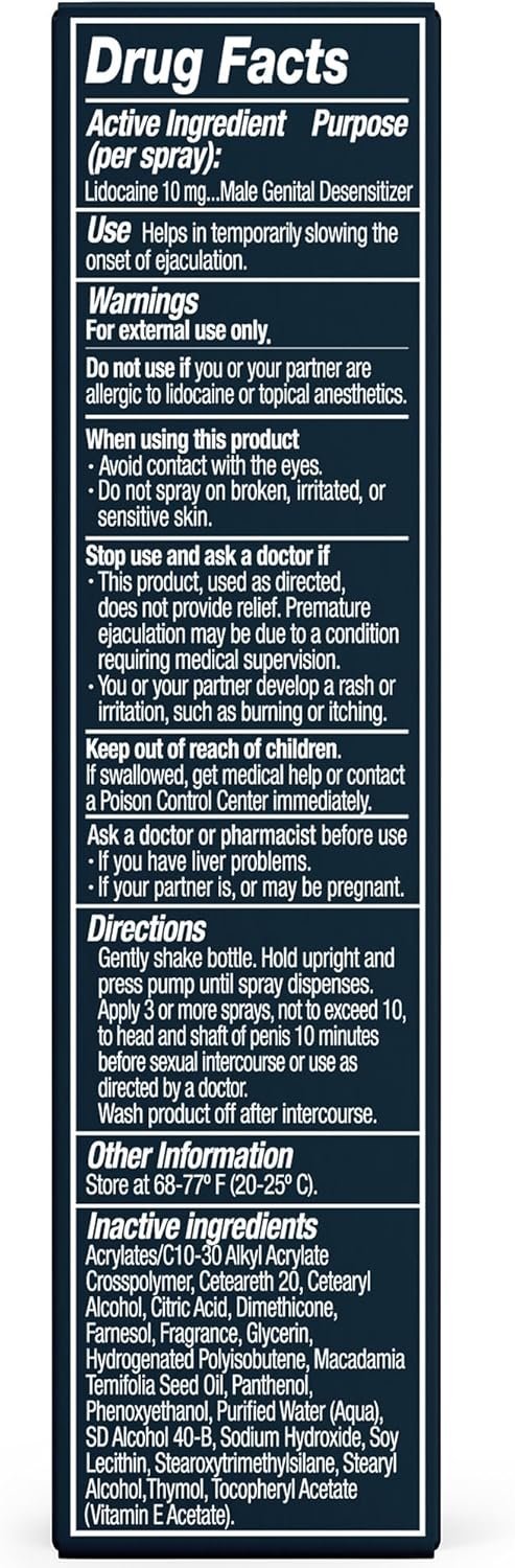 Buy Promescent Delay Spray for Men 2.6ml Online | Clinically Tested Desensitizing Spray to Help Men Last Longer