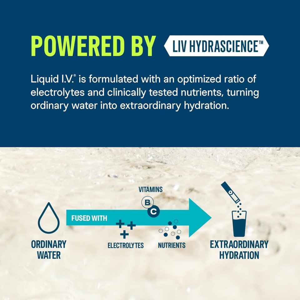 Buy Liquid I.V. Hydration Multiplier Popsicle Firecracker Electrolyte Powder Drink Mix Online | 16 Servings