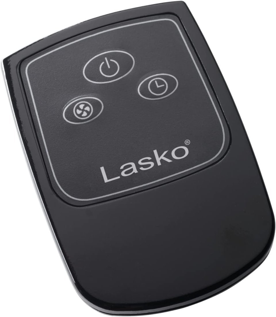 Buy Lasko Oscillating Cyclone Pedestal Fan 1843 Online | 18-Inch Adjustable Standing Fan with Remote, Timer & 3 Speeds | Black